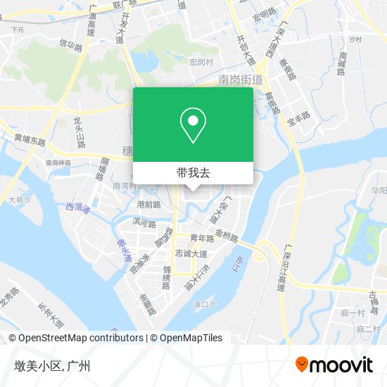 墩美小区地图