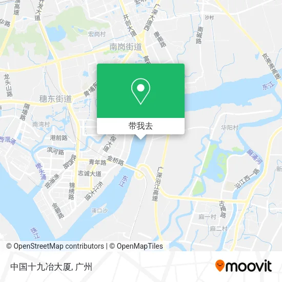 中国十九冶大厦地图