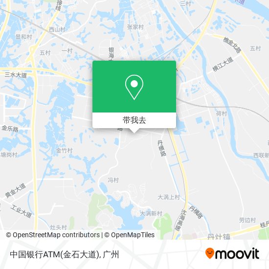 中国银行ATM(金石大道)地图