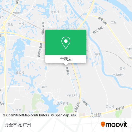 丹金市场地图