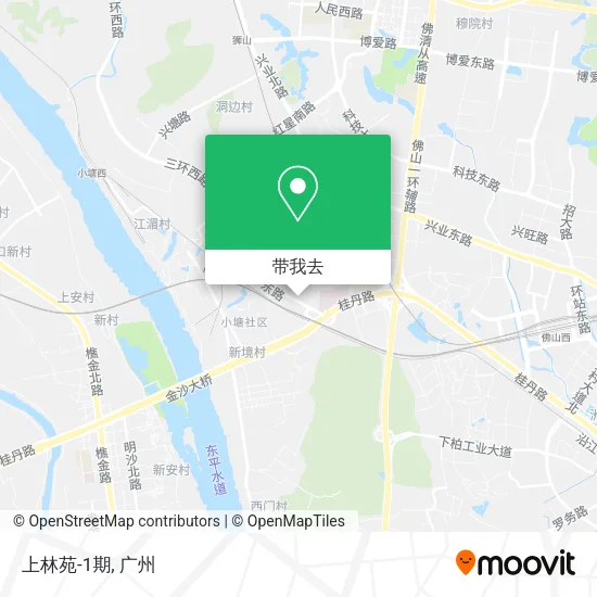 上林苑-1期地图