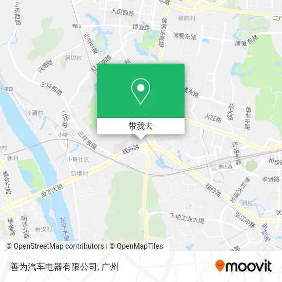 善为汽车电器有限公司地图
