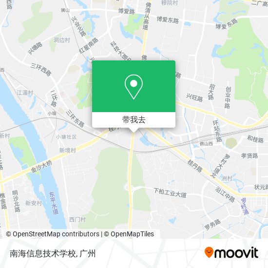 南海信息技术学校地图