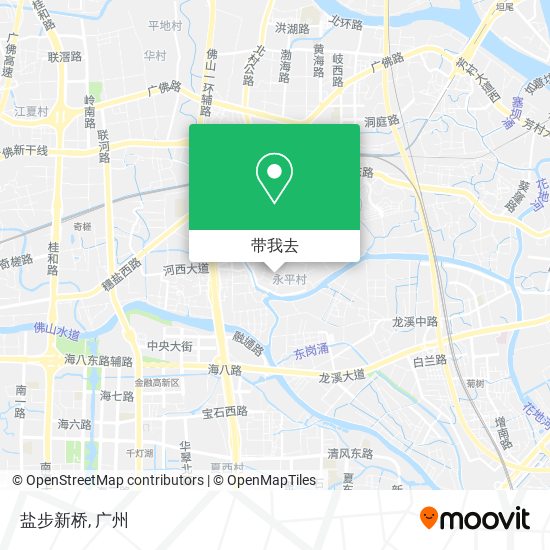 盐步新桥地图