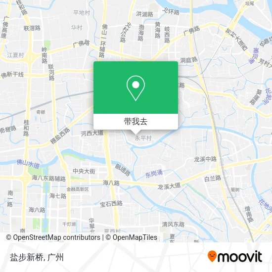 盐步新桥地图