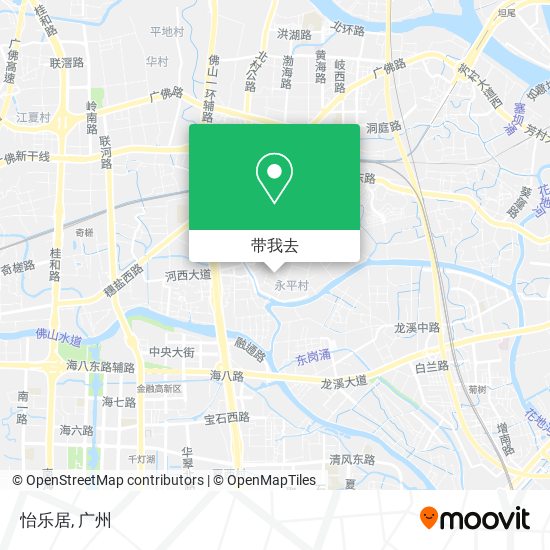 怡乐居地图