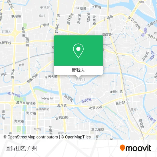 直街社区地图