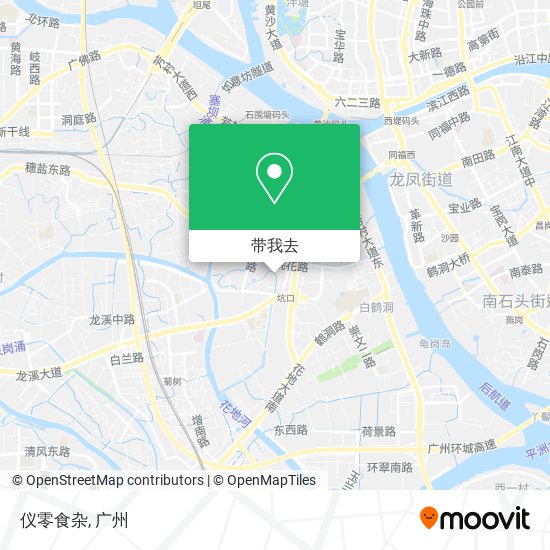 仪零食杂地图