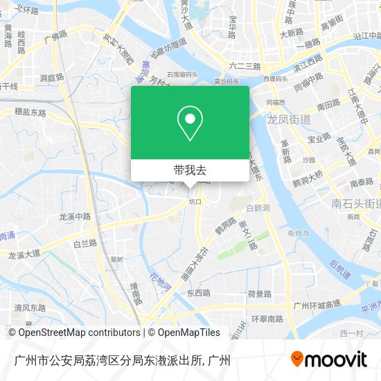 广州市公安局荔湾区分局东漖派出所地图