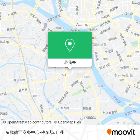 东鹏德宝商务中心-停车场地图