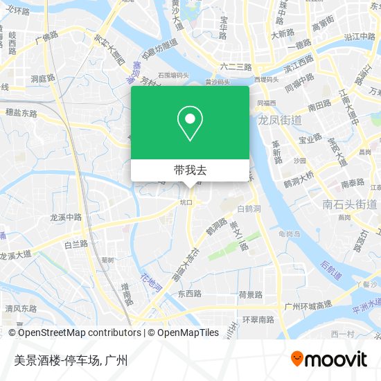 美景酒楼-停车场地图