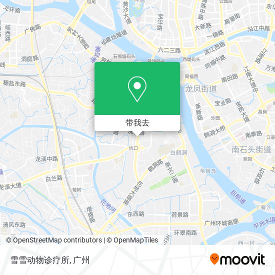 雪雪动物诊疗所地图