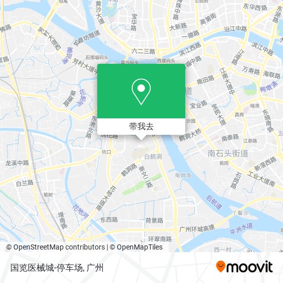 国览医械城-停车场地图