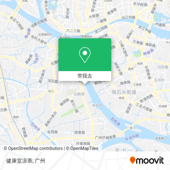 健康堂凉茶地图