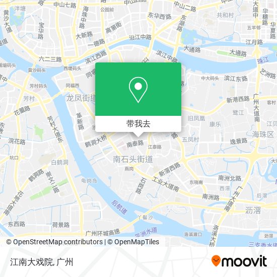 江南大戏院地图