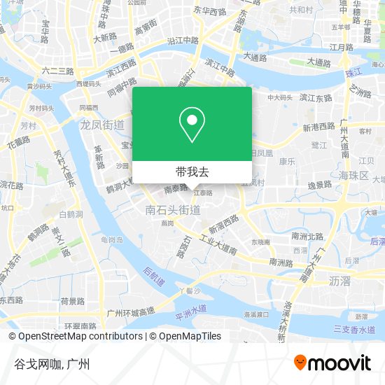 谷戈网咖地图