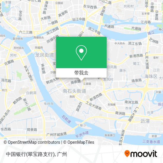 中国银行(翠宝路支行)地图