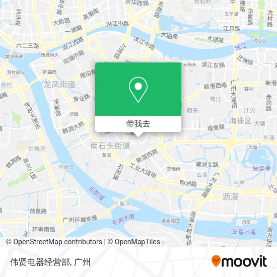伟贤电器经营部地图