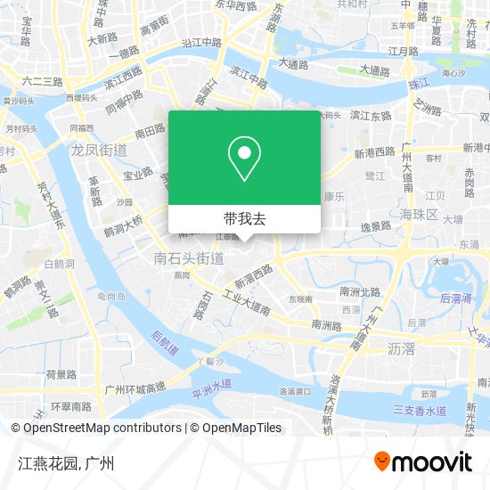 江燕花园地图