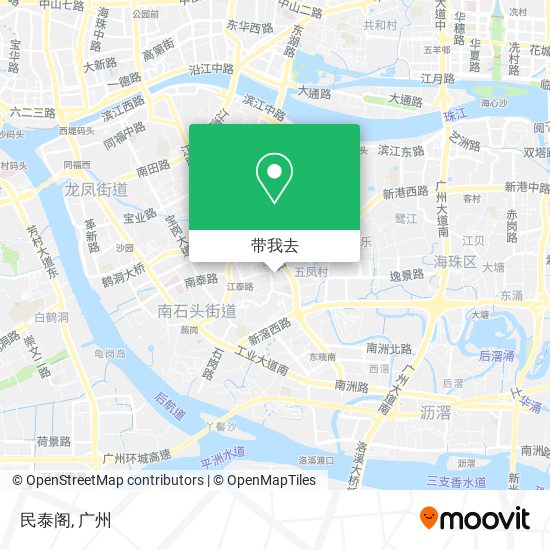 民泰阁地图