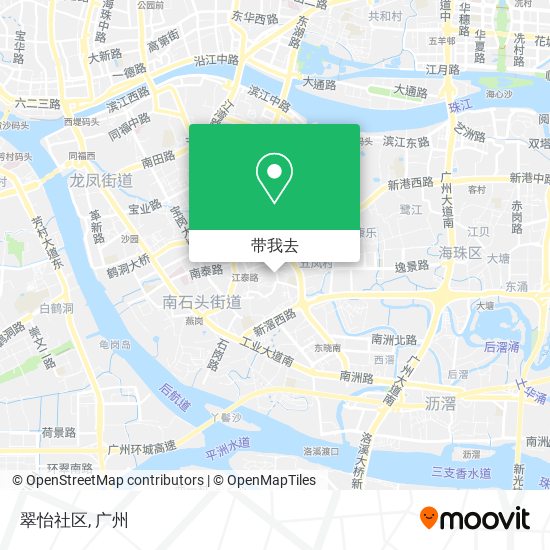 翠怡社区地图