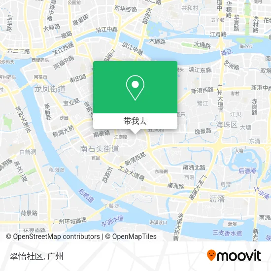翠怡社区地图
