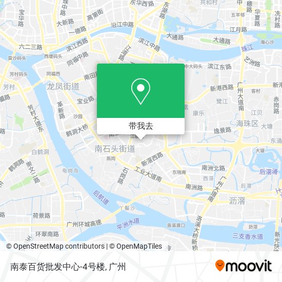 南泰百货批发中心-4号楼地图