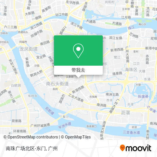 南珠广场北区-东门地图