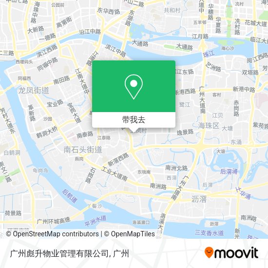 广州彪升物业管理有限公司地图