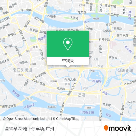 星御翠园-地下停车场地图