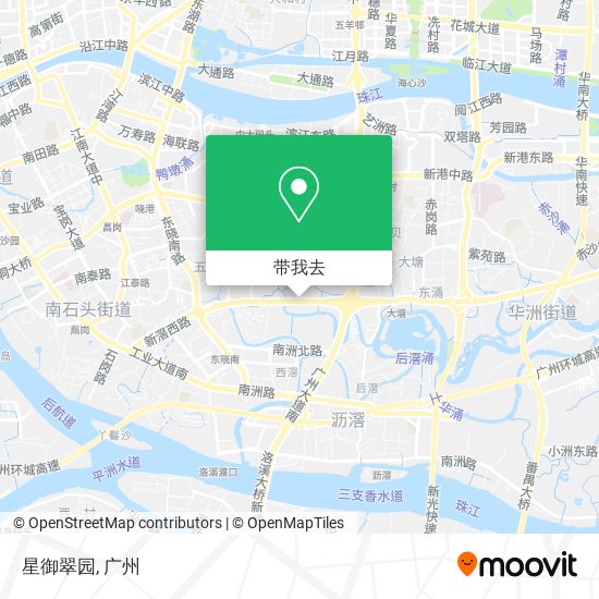 星御翠园地图