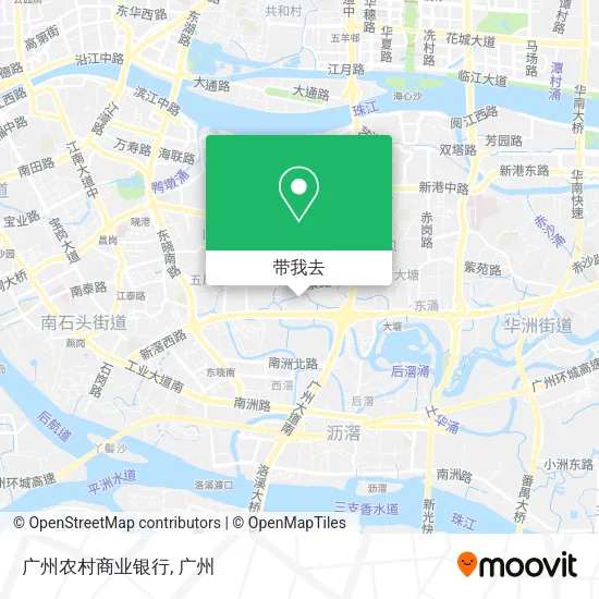 广州农村商业银行地图