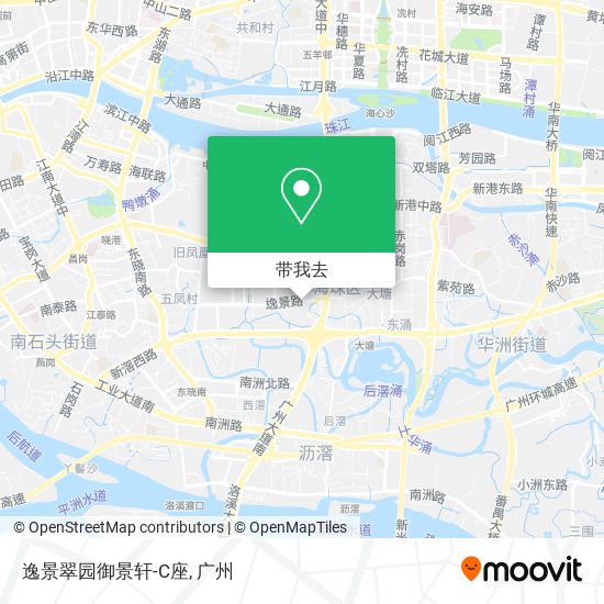 逸景翠园御景轩-C座地图
