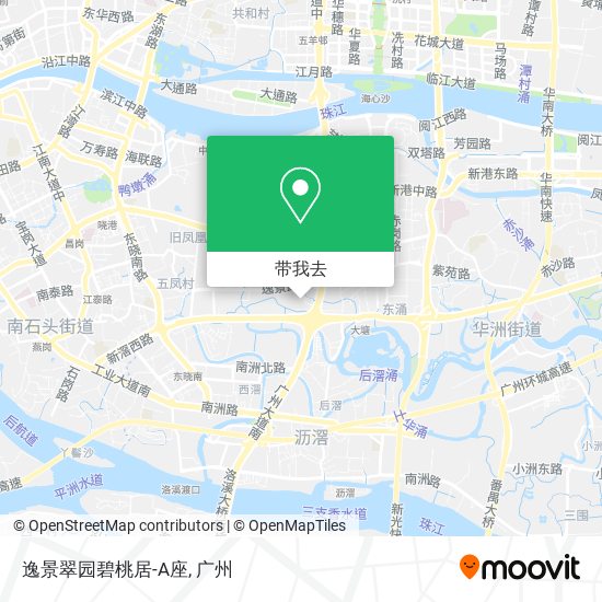 逸景翠园碧桃居-A座地图