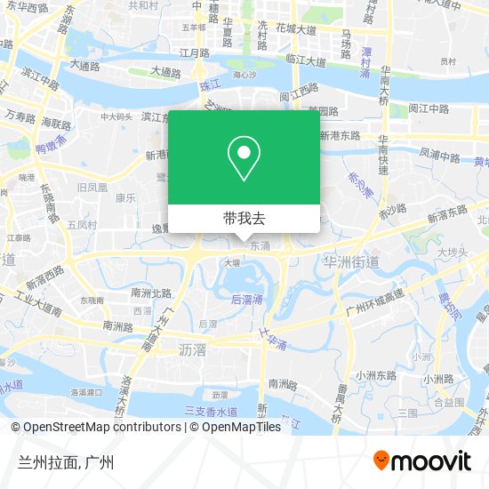 兰州拉面地图