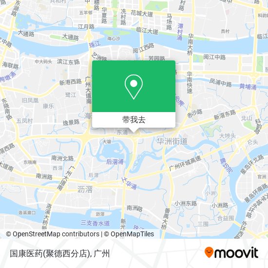 国康医药(聚德西分店)地图