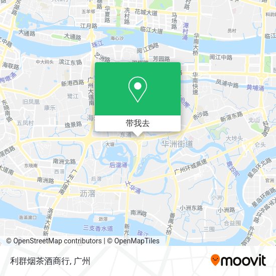 利群烟茶酒商行地图