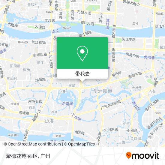 聚德花苑-西区地图
