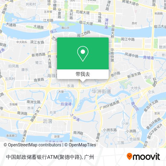 中国邮政储蓄银行ATM(聚德中路)地图