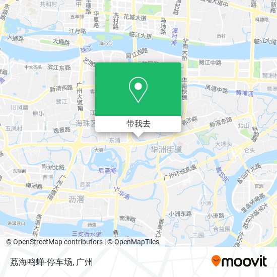 荔海鸣蝉-停车场地图