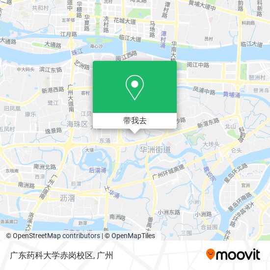 广东药科大学赤岗校区地图