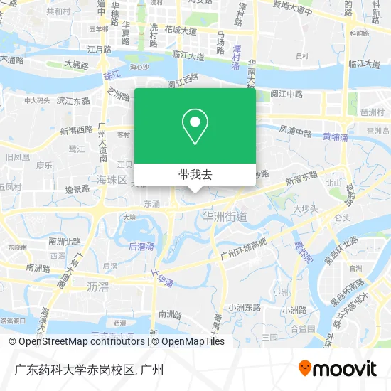 广东药科大学赤岗校区地图
