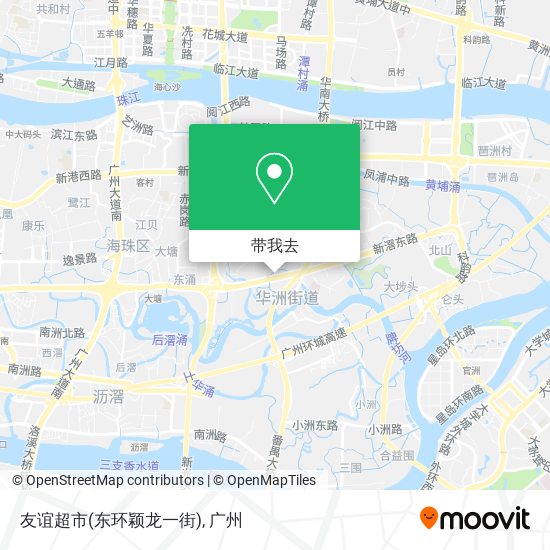 友谊超市(东环颖龙一街)地图