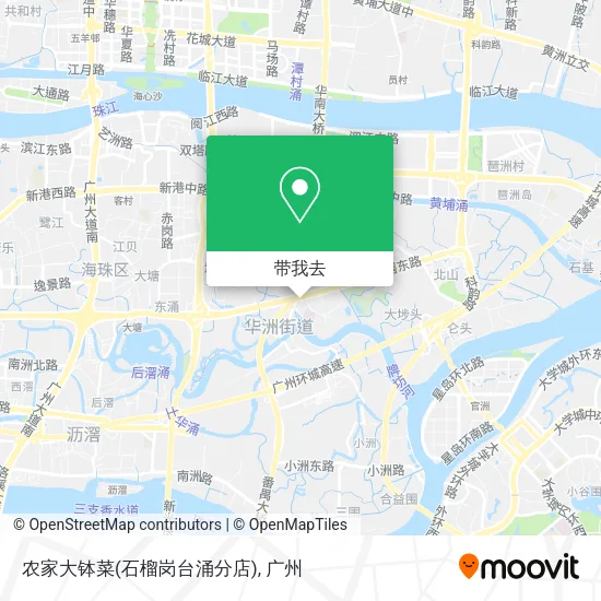 农家大钵菜(石榴岗台涌分店)地图