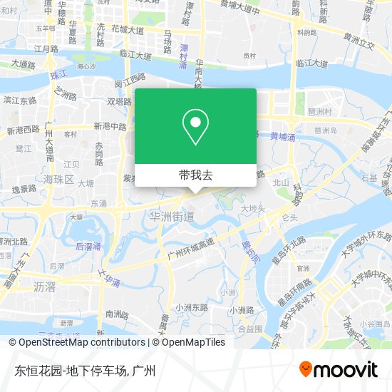 东恒花园-地下停车场地图