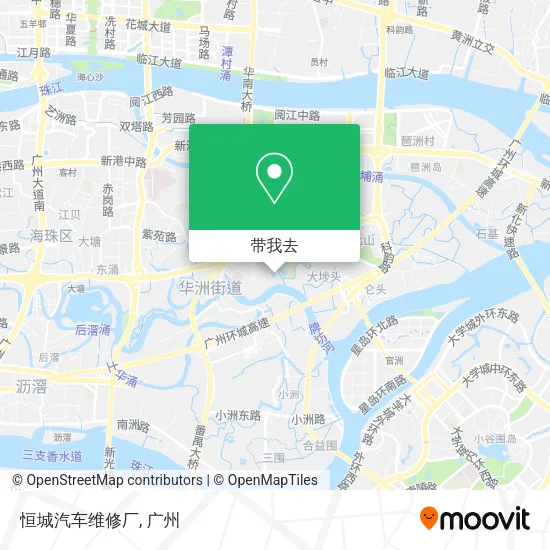 恒城汽车维修厂地图