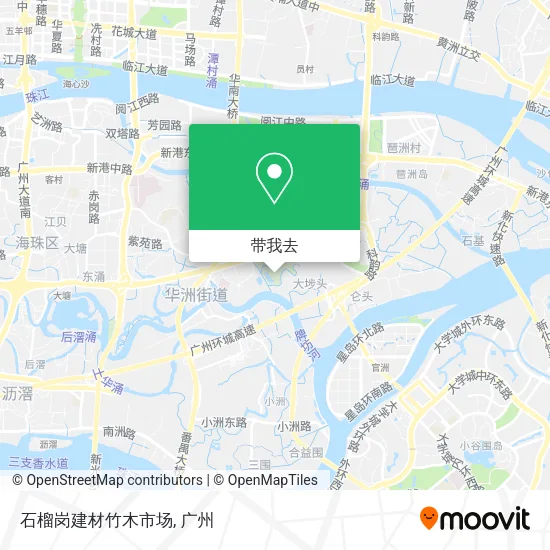 石榴岗建材竹木市场地图