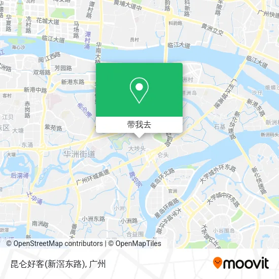 昆仑好客(新滘东路)地图