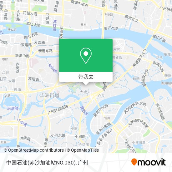 中国石油(赤沙加油站NO.030)地图