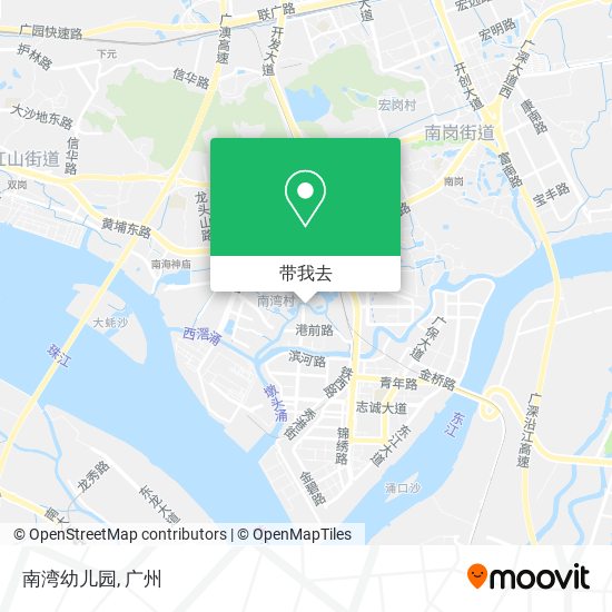 南湾幼儿园地图